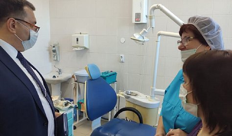 Сергей Бабин встретился с врачами Тоцкой районной больницы